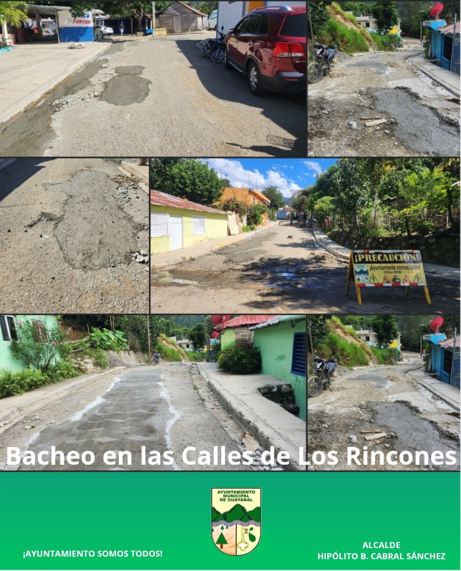 Bacheo en las Calles de los Rincones