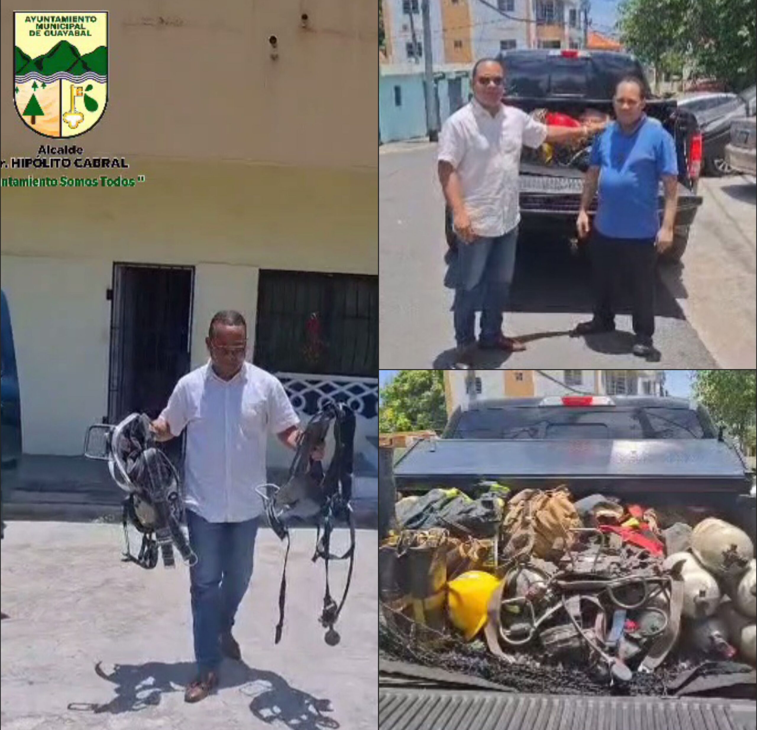 Ayuntamiento Agradece Importante Donación al Cuerpo de Bomberos de Guayabal